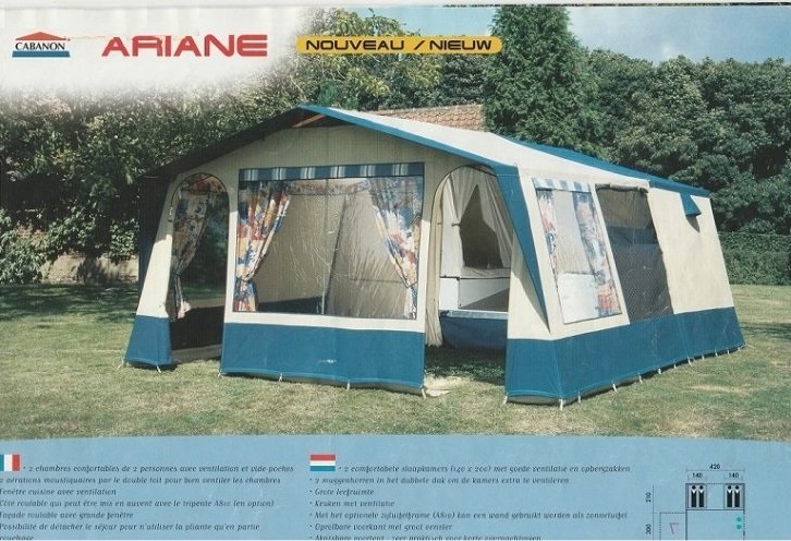 Cabanon clearance frame tent